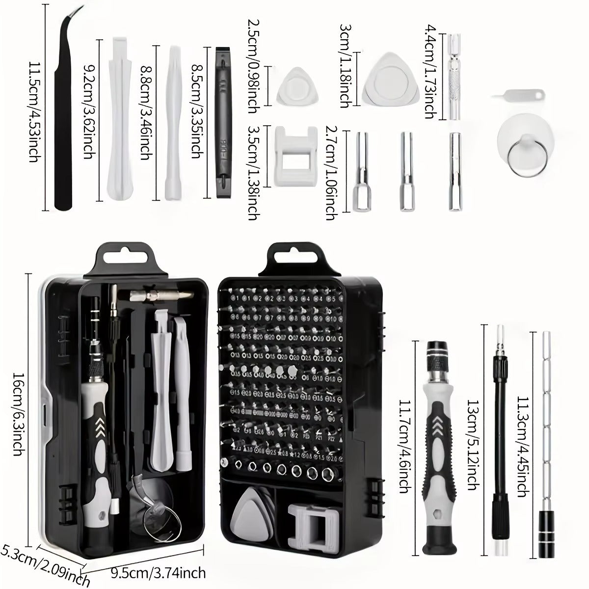 KIT DESTORNILLADOR 115 EN 1