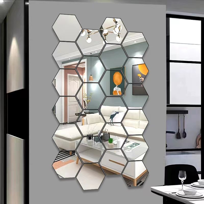 ESPEJOS DECORATIVOS HEXAGONALES