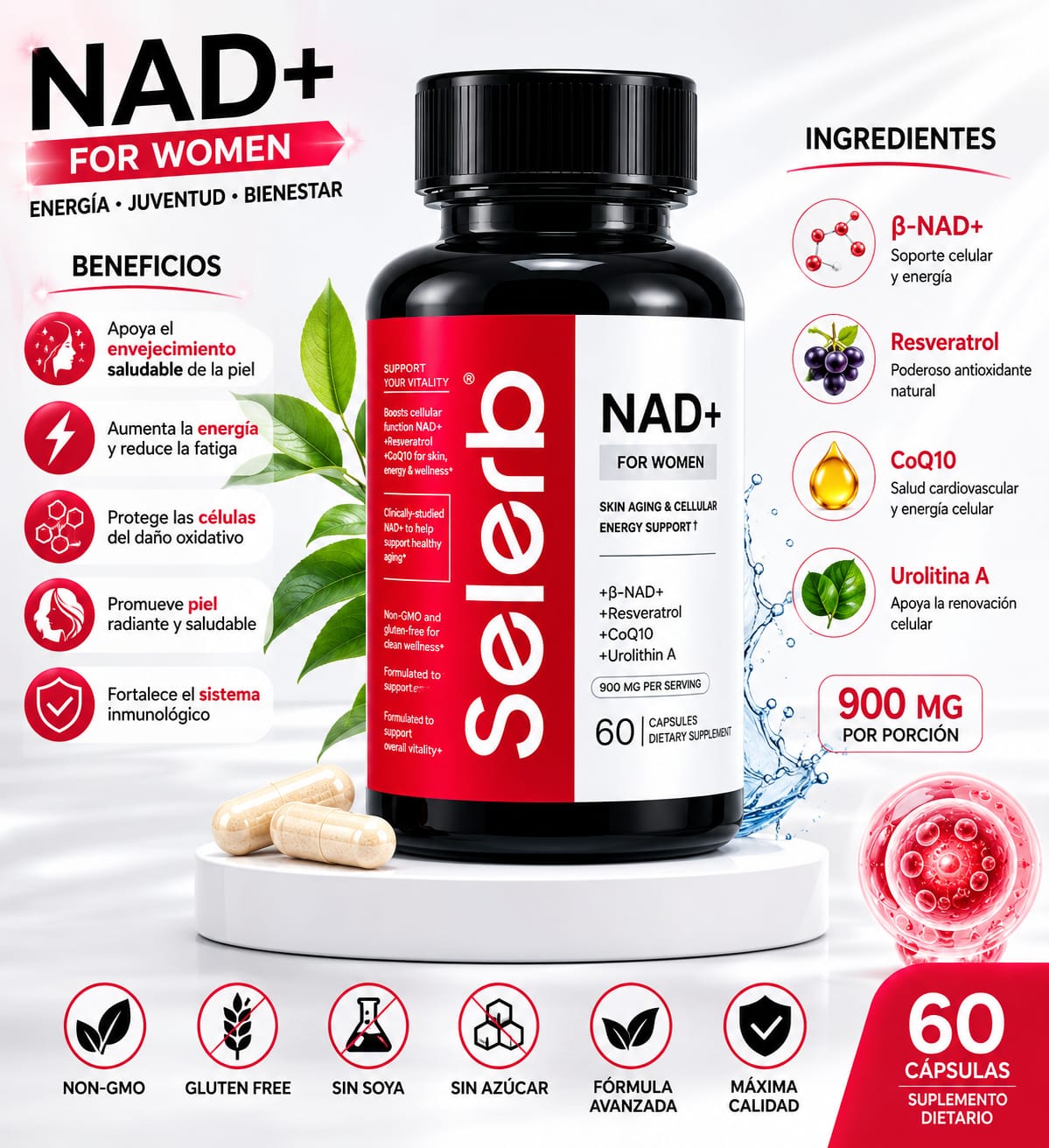 SELERB NAD+ MUJERES