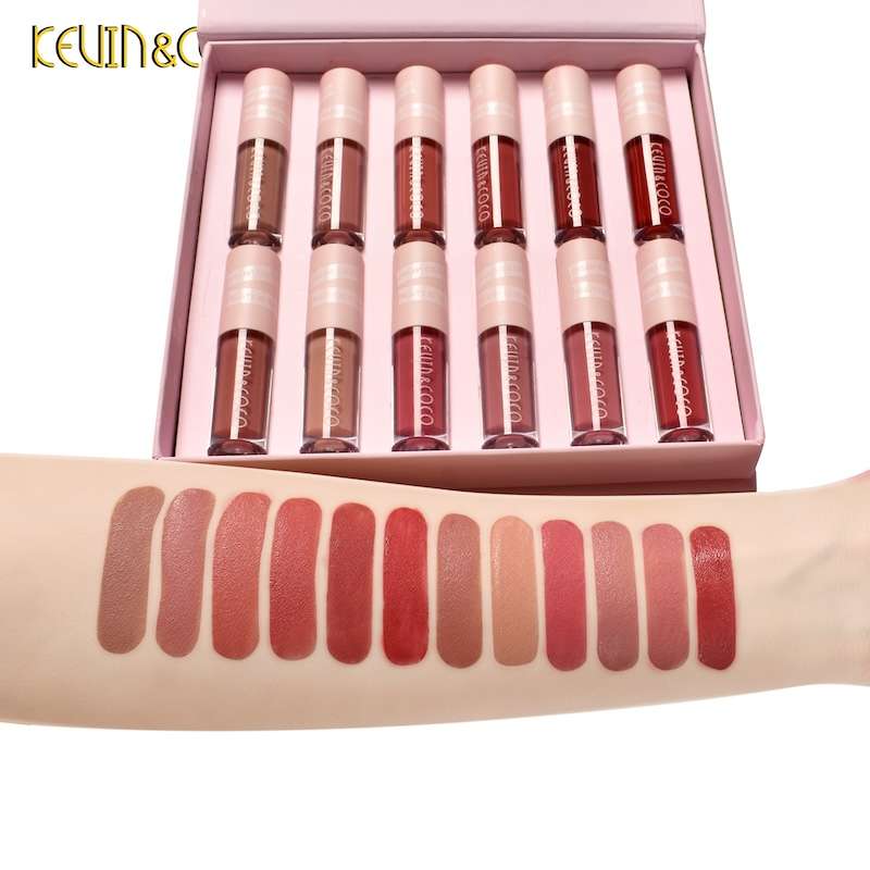 SET 12 LABIALES MATTE LIP GLOSS