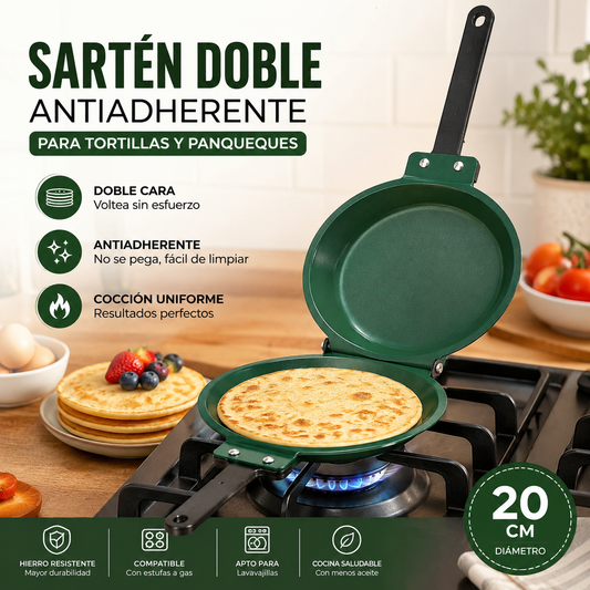 SARTEN DOBLE CARA