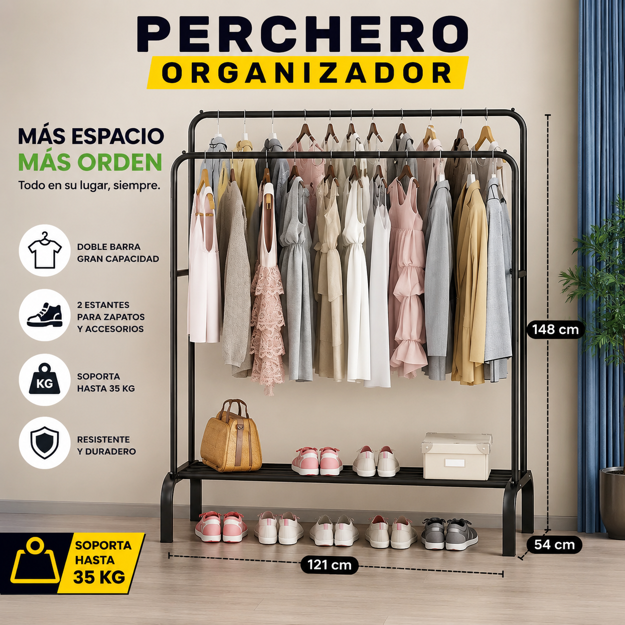 PERCHERO ORGANIZADOR