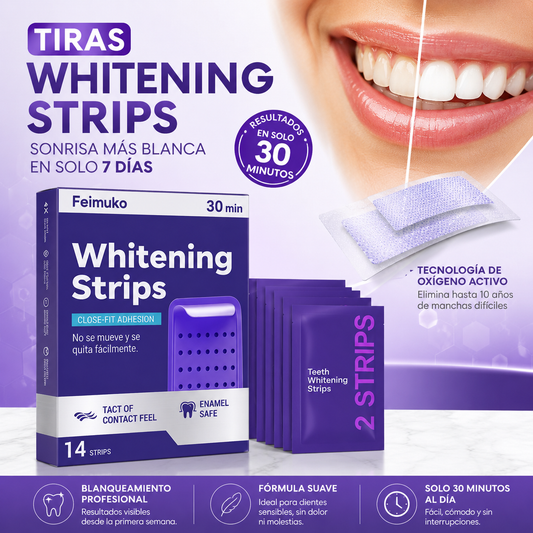 TIRAS WHITENING STRIPS