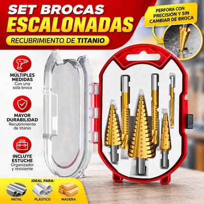 SET BROCAS ESCALONADAS