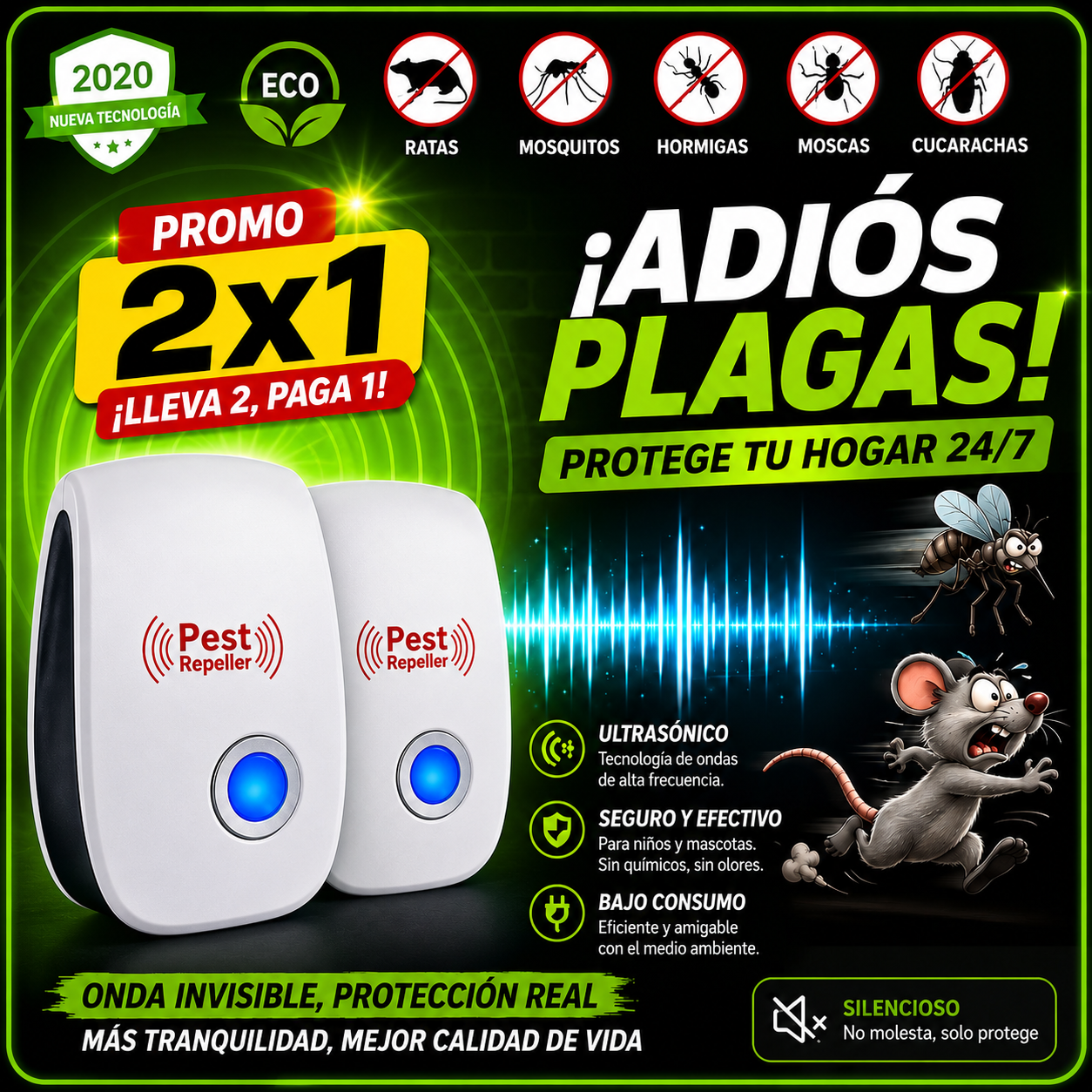 PEST REPELLER 2X1