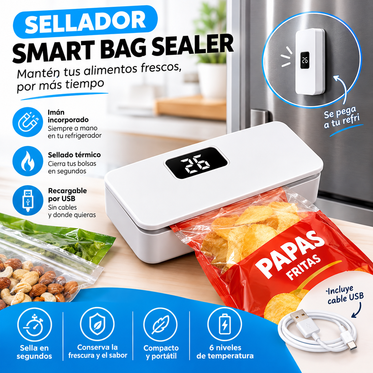 SELLADOR SMART BAG SEALER