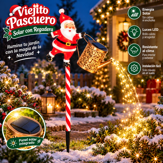 VIEJITO PASCUERO SOLAR CON REGADERA