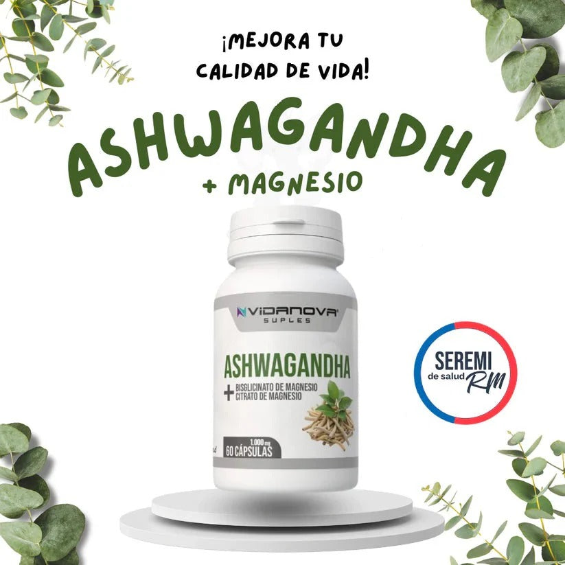 ASHWAGANDHA + MAGNESIO