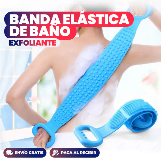 BANDA EXFOLIANTE PARA EL BAÑO