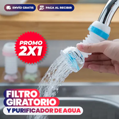 FILTRO GIRATORIO AGUA 2X1
